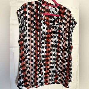 Bar III Sleeveless Blouse